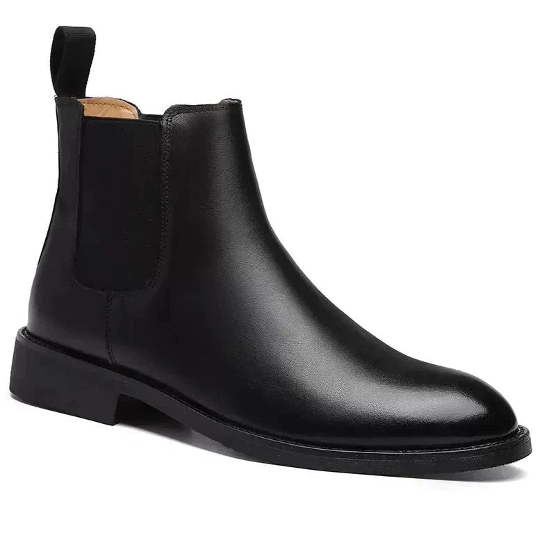 GR | Luxury Calf Suede Chelsea Boots with Leather Insole