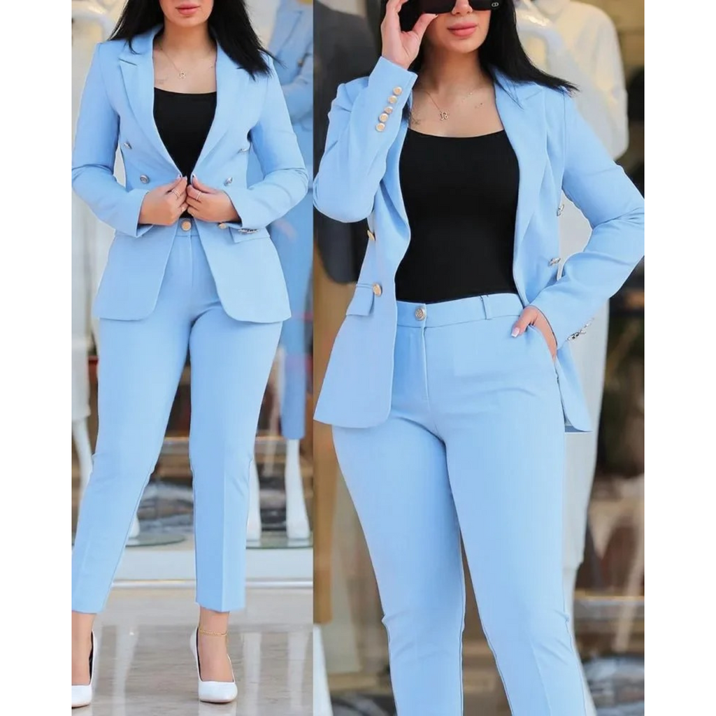 GR | Blazer and trouser set for women