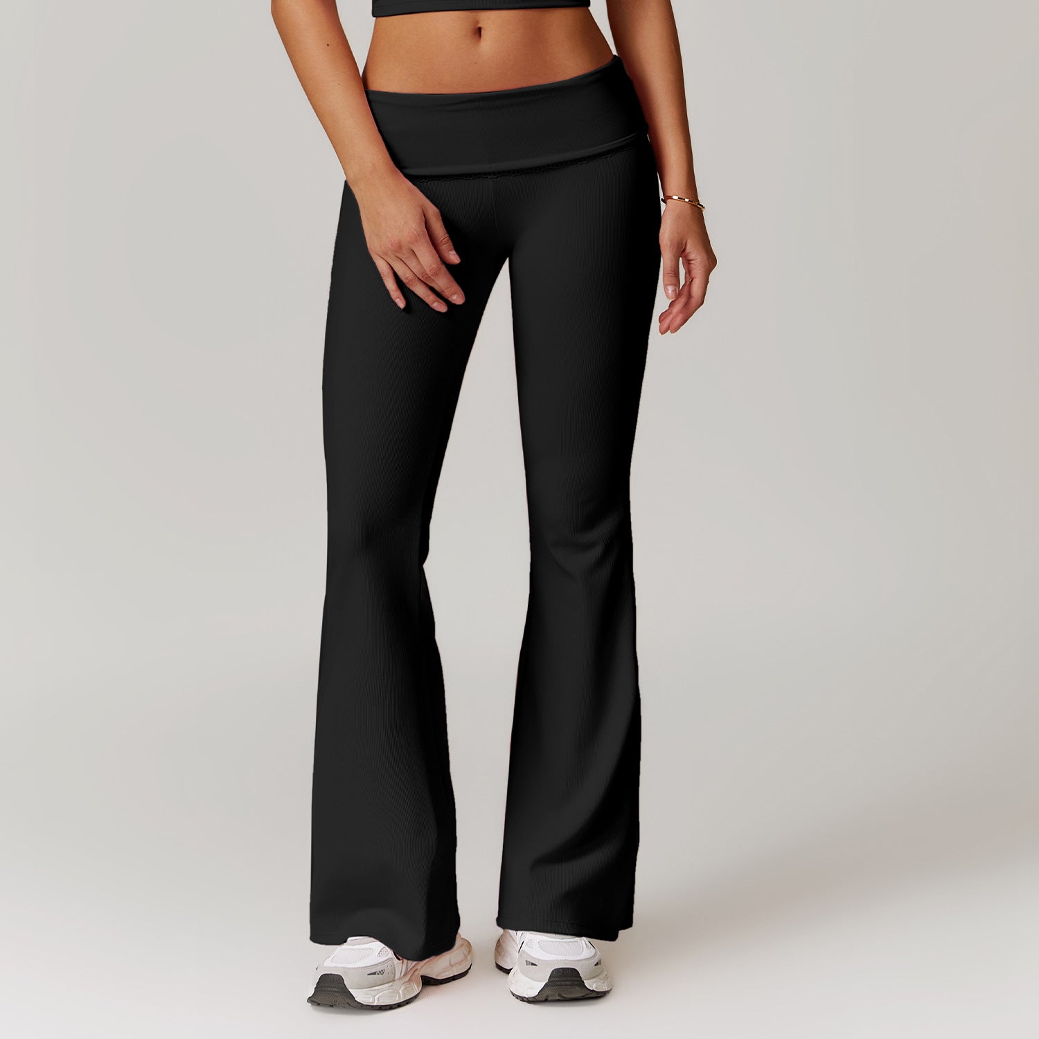 GR | Sophisticated Fitness Tight-Fitting Flare Yoga Pants