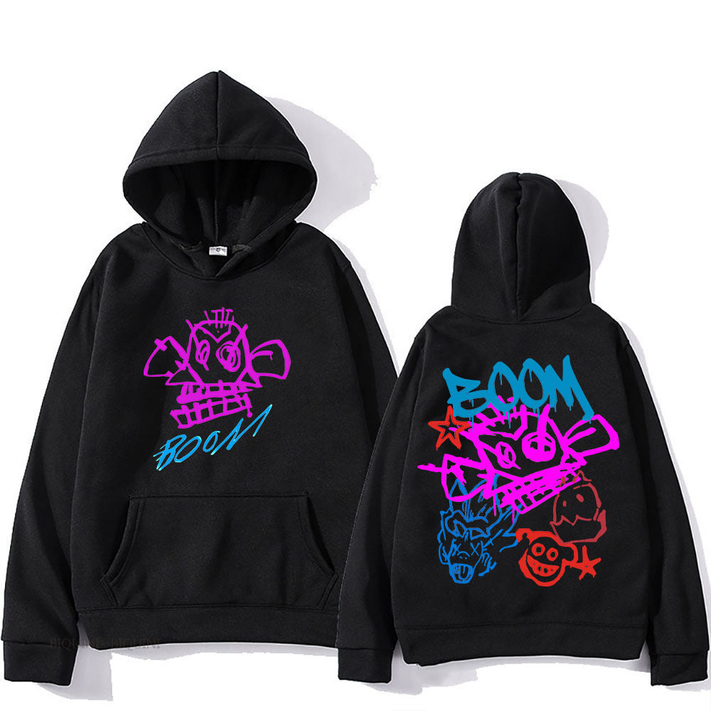 GR | Arcane Jinx cartoon long sleeve hoodie