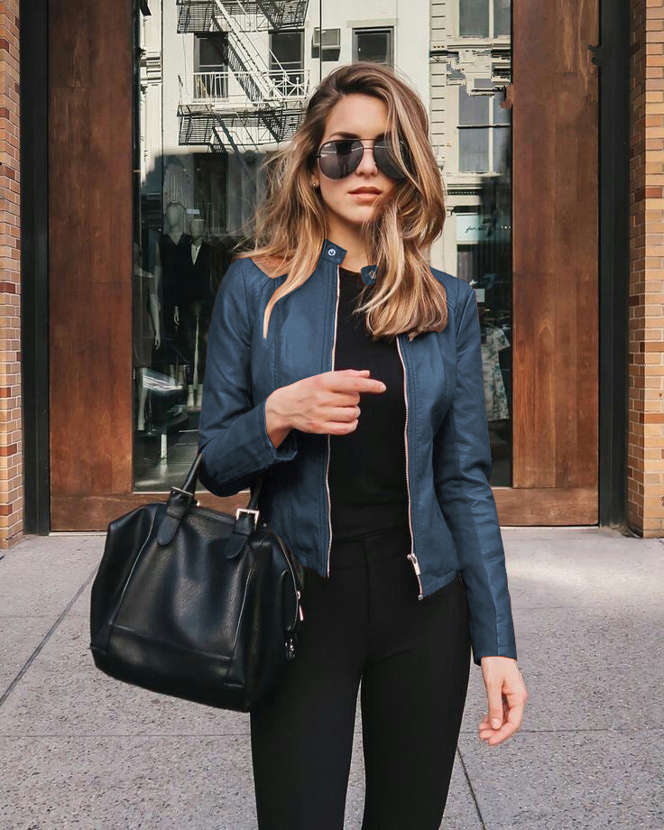 GR | Fashionable leather jacket
