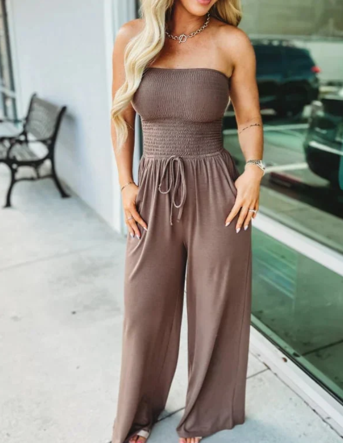 GR | Comfortable wide-leg jumpsuit
