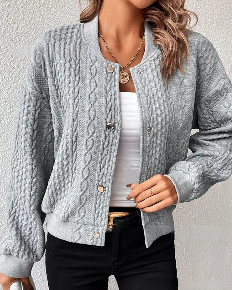 GR - Strickjacke mit Knöpfen