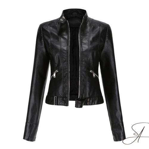 GR Elegant leather jacket