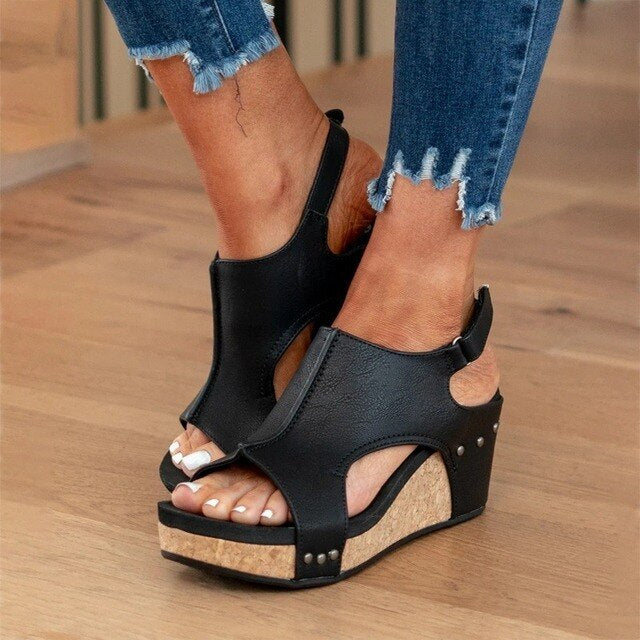Zanda's™ – Wedge Sandals