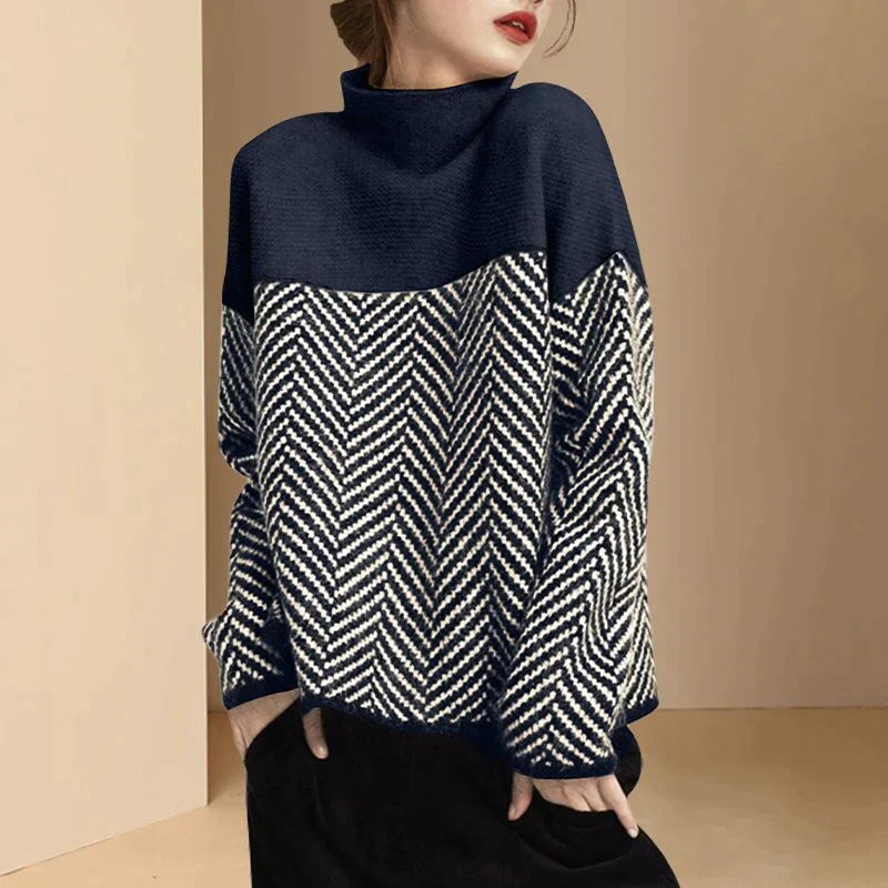GR | Retro-Inspirierter Pullover Für Einen Nostalgischen Look