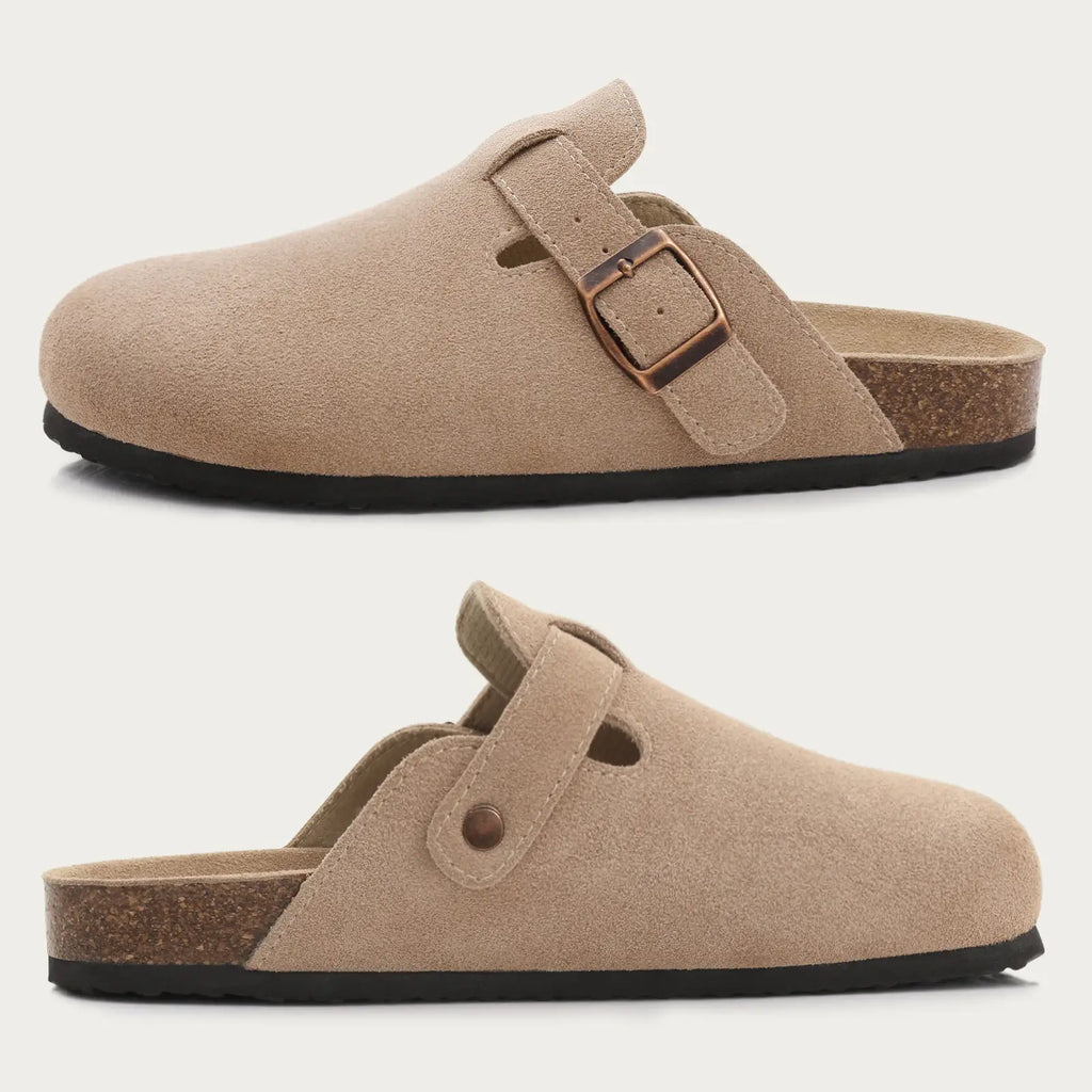 GR | Modern and stylish suede slippers for women