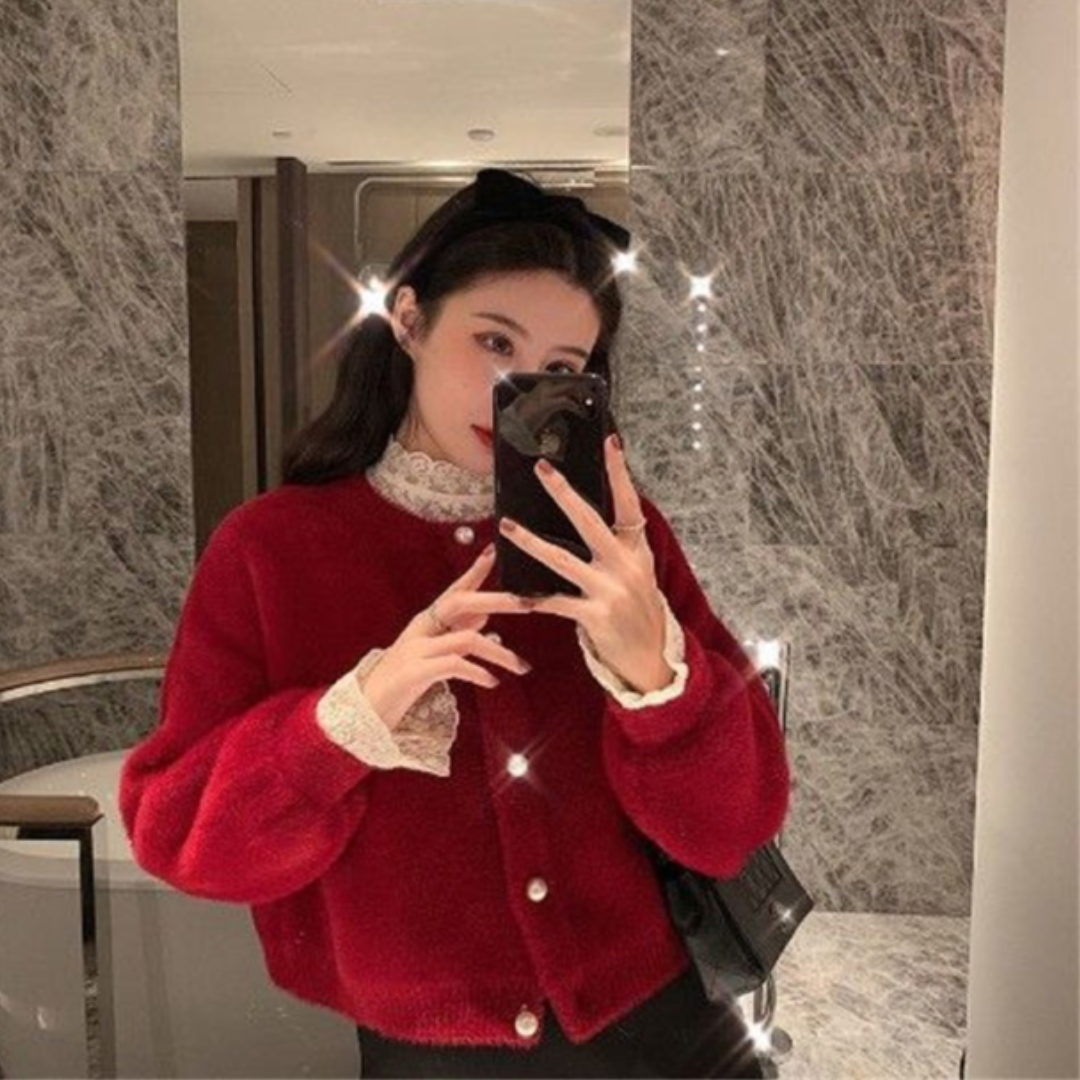 GR | Warme Strickjacke Für Frauen