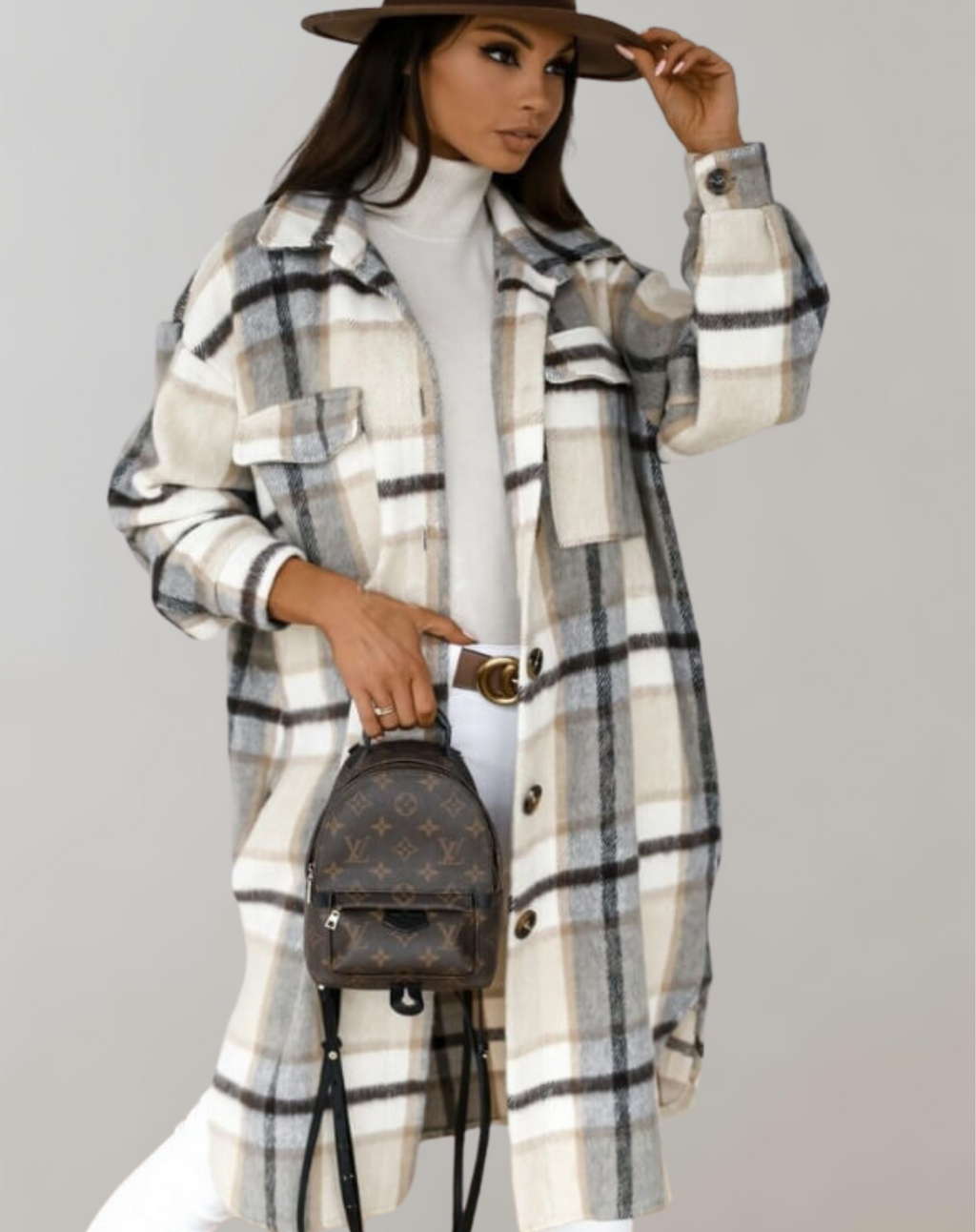 GR - Checkered Coat