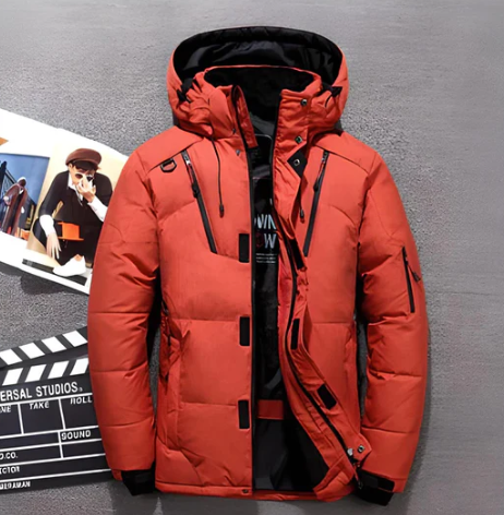 Luxurious down jacket