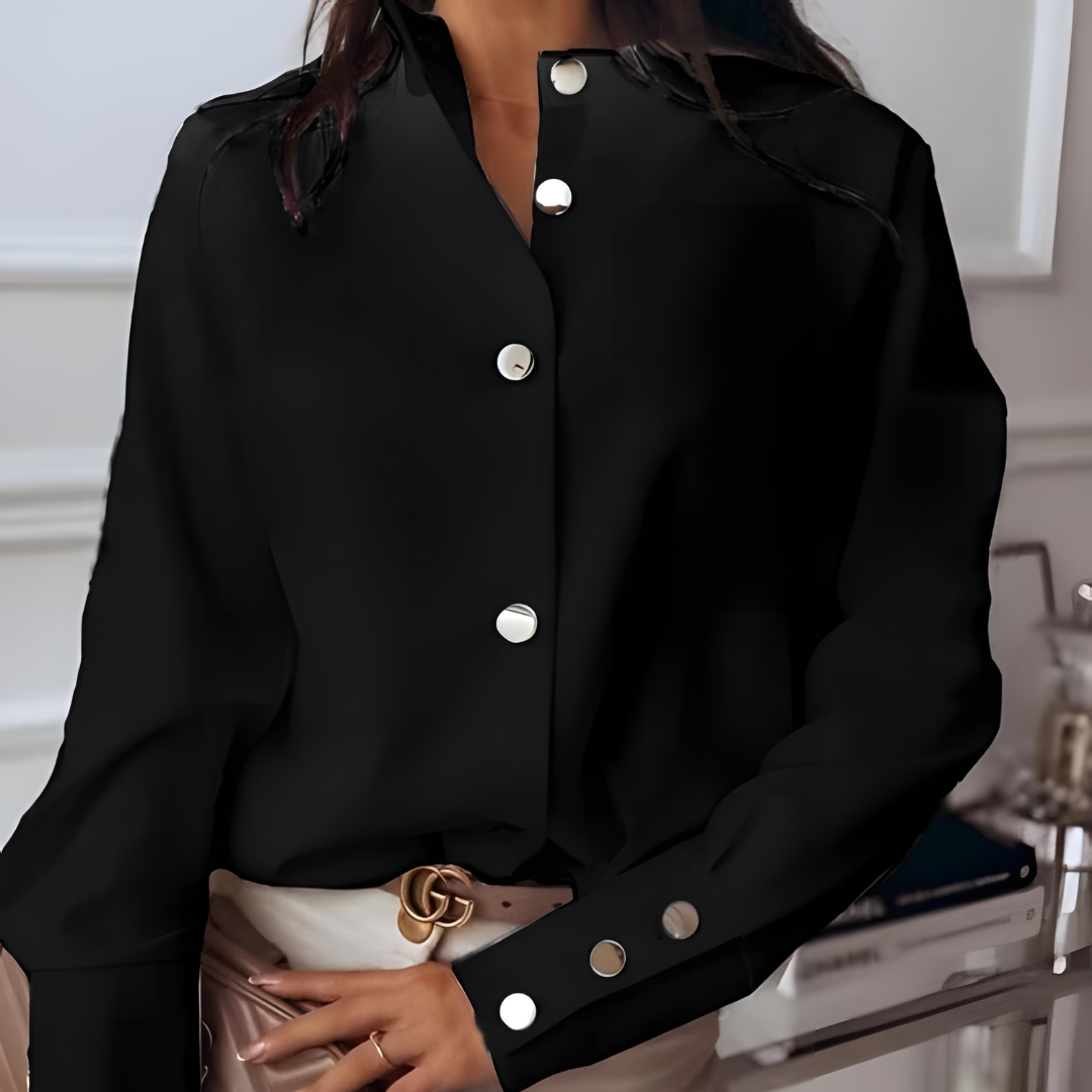 GR | Elegant long-sleeved top for women 