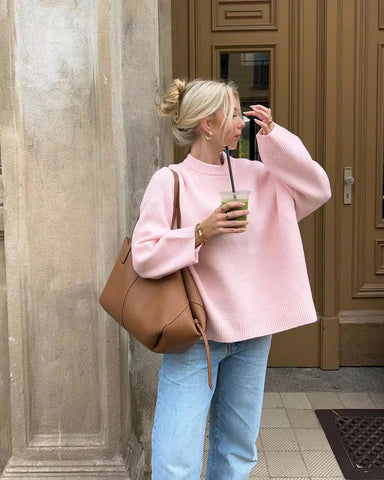 GR | Women's round neck sweater