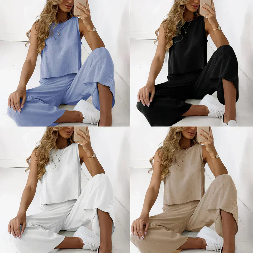 GR | Two-piece linen set