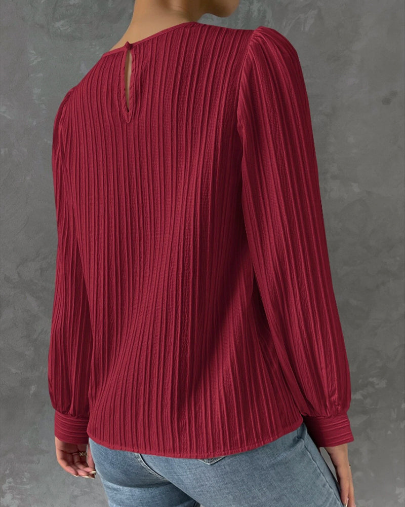 GR | with round neck for women - Stylish and comfortable collarless GR