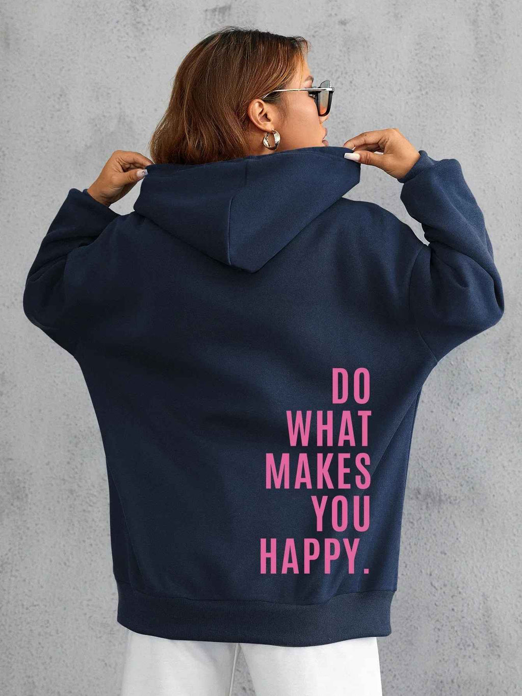 GR - Damen Hoodie - Lässiger Streetstyle mit Schriftzug