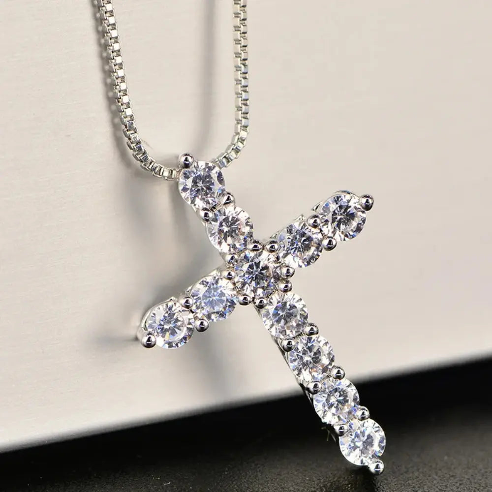 GR | 925 Sterling Silver Cross Pendant