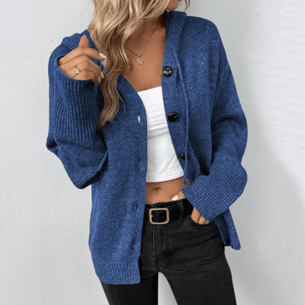 GR | Lightweight Button Cardigan for Women