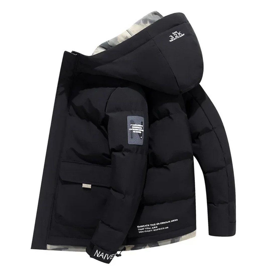 GR | Hooded jacket with zipper