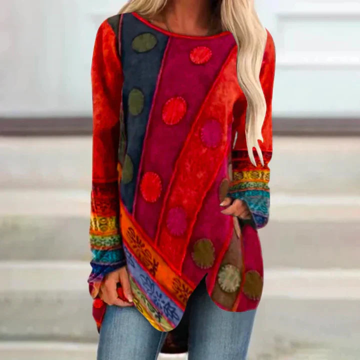 GR | Colorful Vintage Tunic