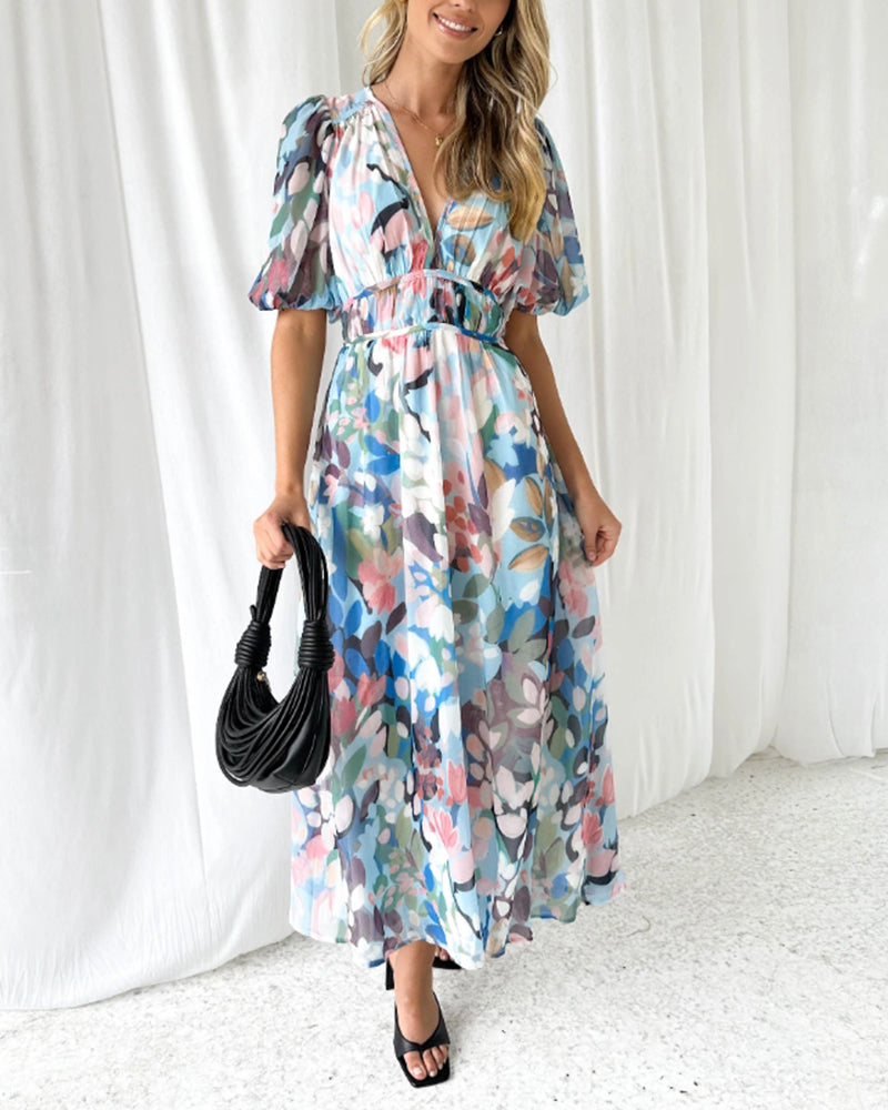 GR | Elegantes Floral Kleid
