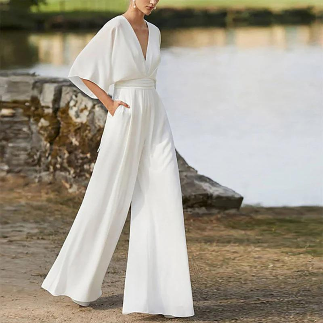 Jumpsuit | Stylish women's jumpsuit with half sleeves
