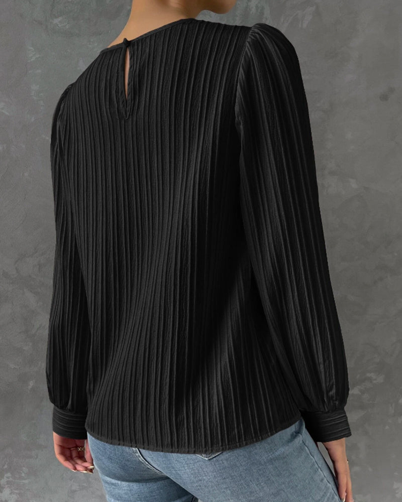 GR | with round neck for women - Stylish and comfortable collarless GR