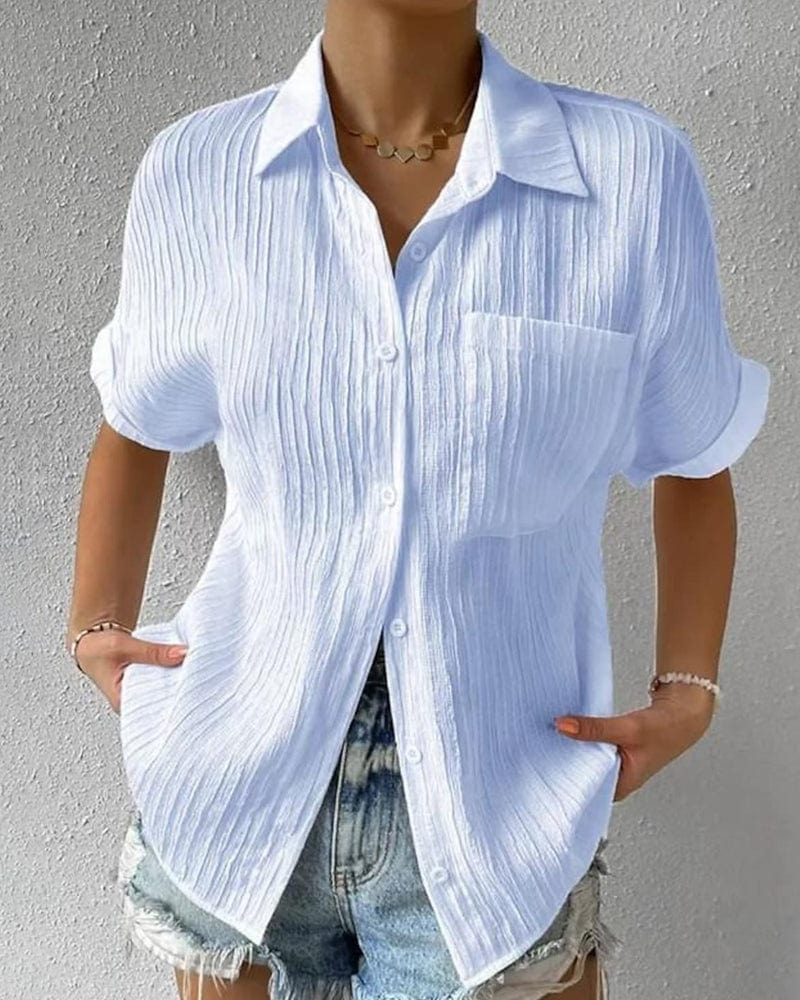 GR | Comfortable, solid-colored shirt