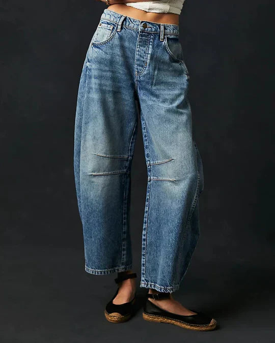 GR | Mitteltaillierte Röhrenjeans für Frauen