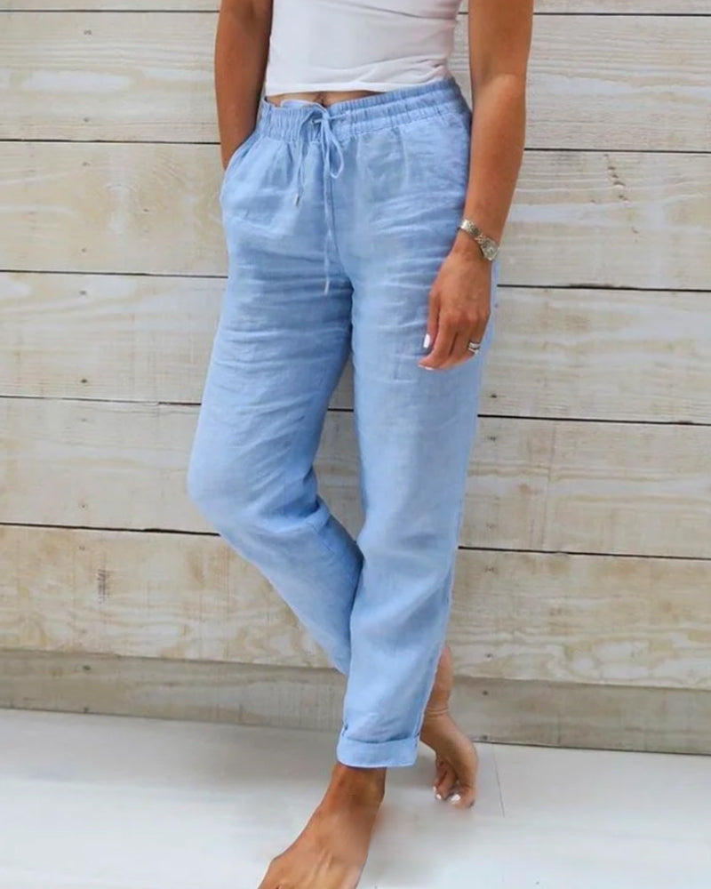 Breathable boho trousers