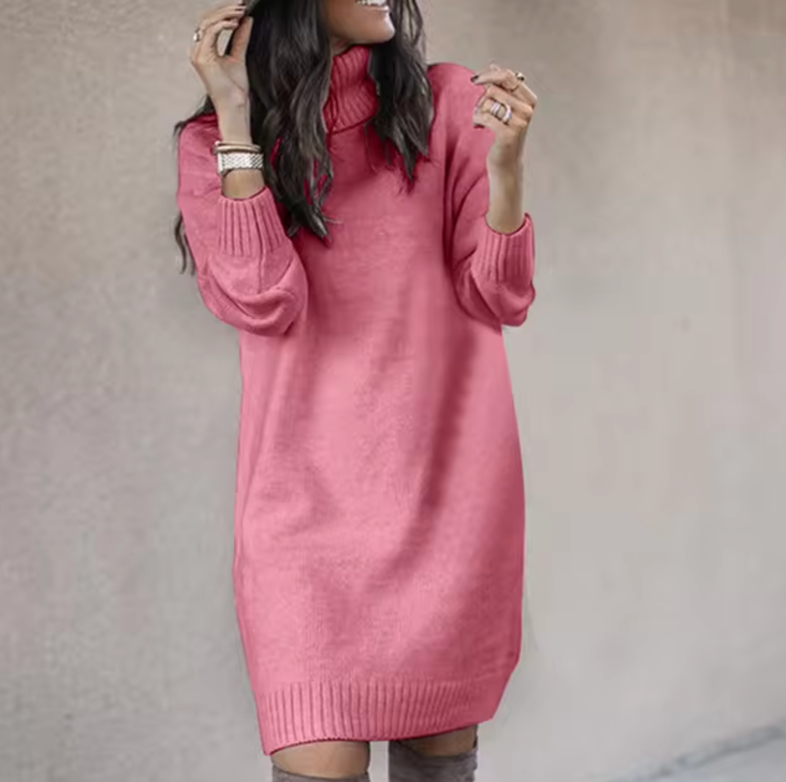GR | Loose Sweater Dress