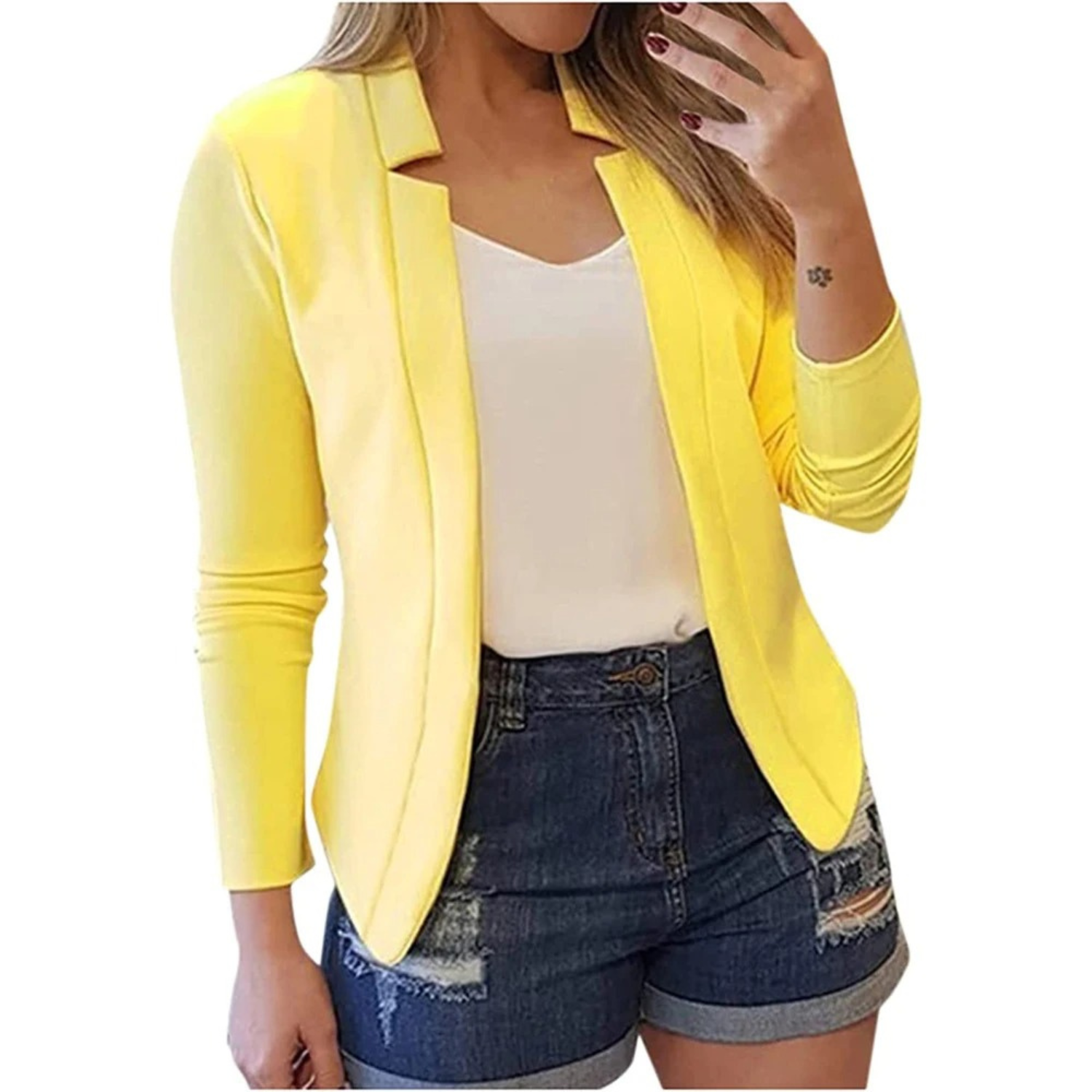 GR – Small women's blazer, simple cardigan