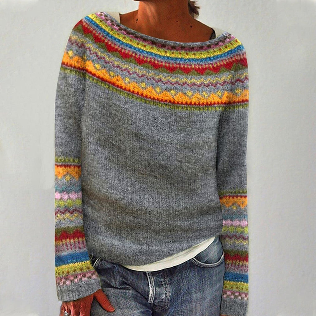 GR | Klassischer Retro-Pullover
