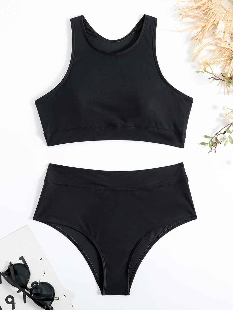 GR | Women's Sporty High Waist Bikini Women's Swimwear