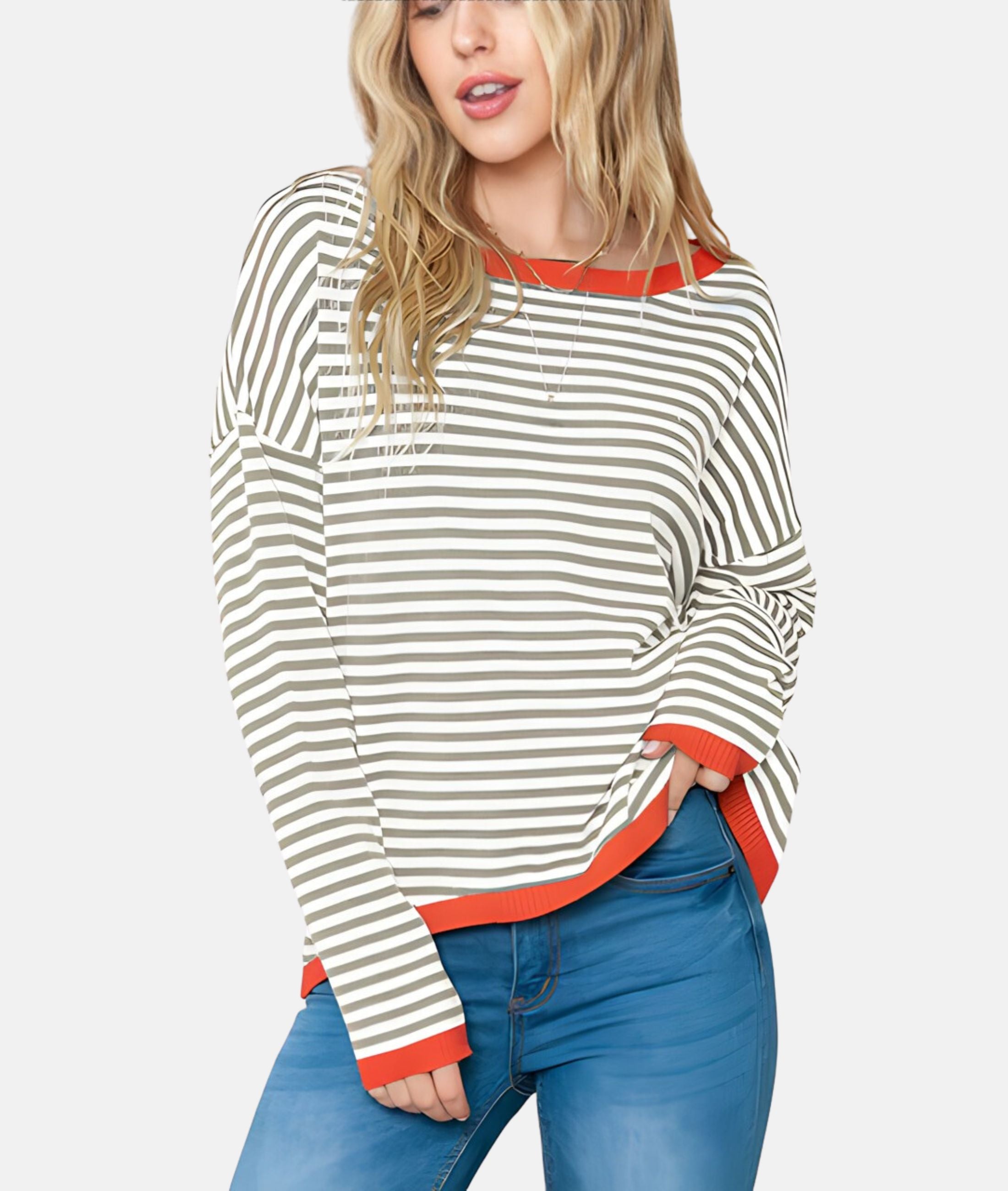 GR | Gestreifter Pullover