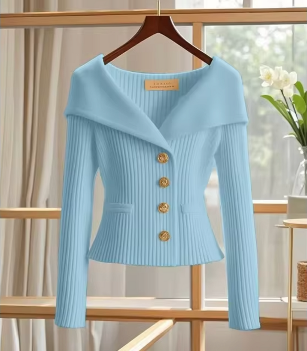 GR | Gestrickte Kurze Strickjacke