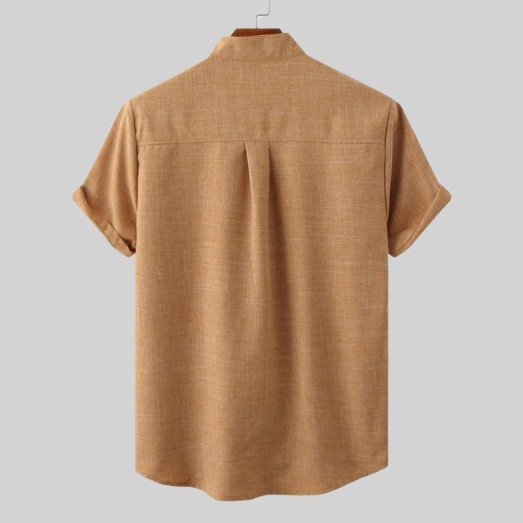 GR Linen T-Shirt - Boho - Solid Color Slim Fit
