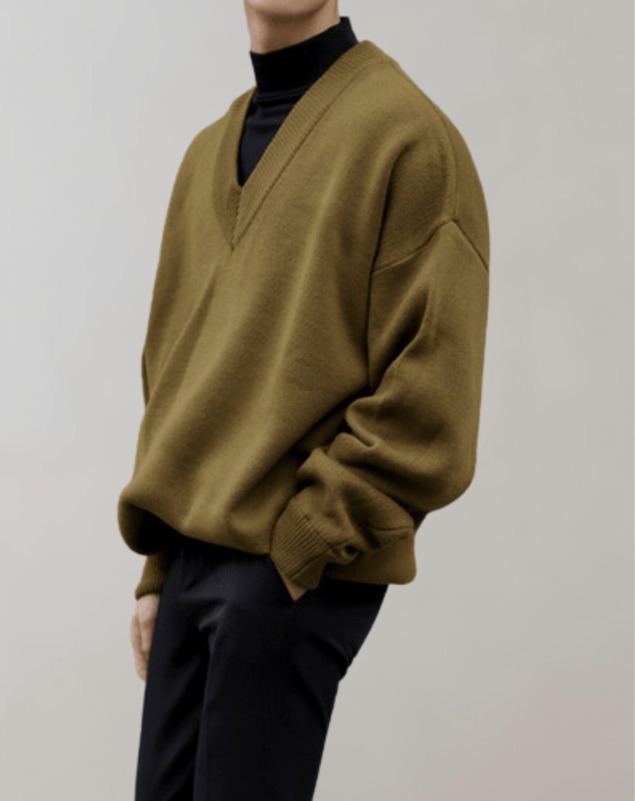 GR | Pullover mit V-Ausschnitt