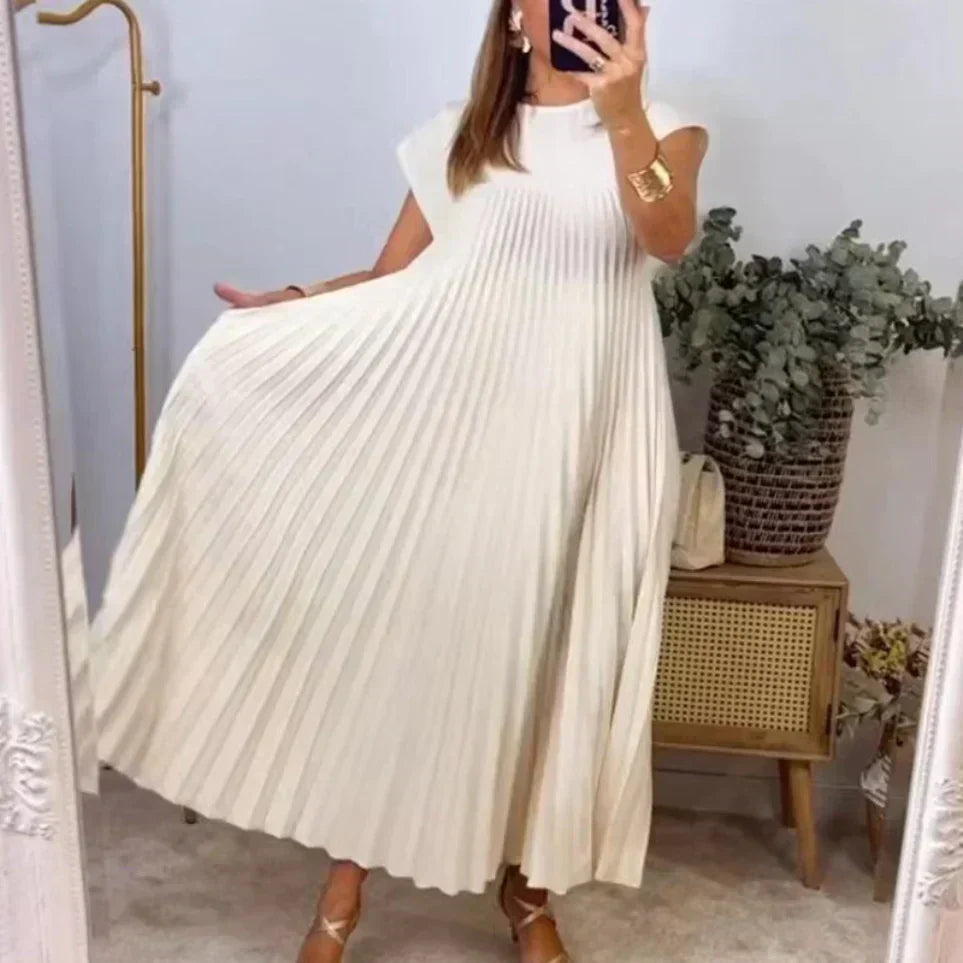 GR | Leichtes Und Frisches Plisseekleid