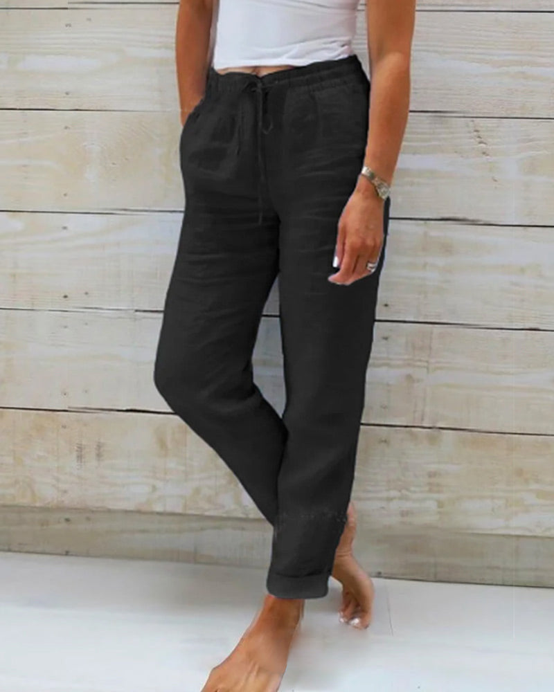 Breathable boho trousers