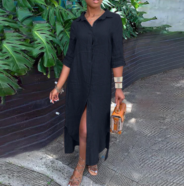 GR | Comfortable linen dress