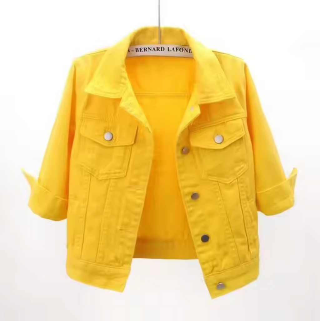 GR | Colorful denim jacket