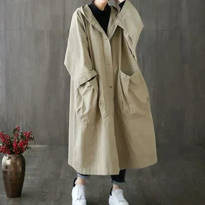 GR | Oversized trench coat for autumn