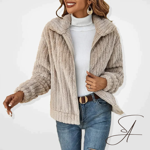 GR | Plüschiger, stilvoller Herbst-Cardigan