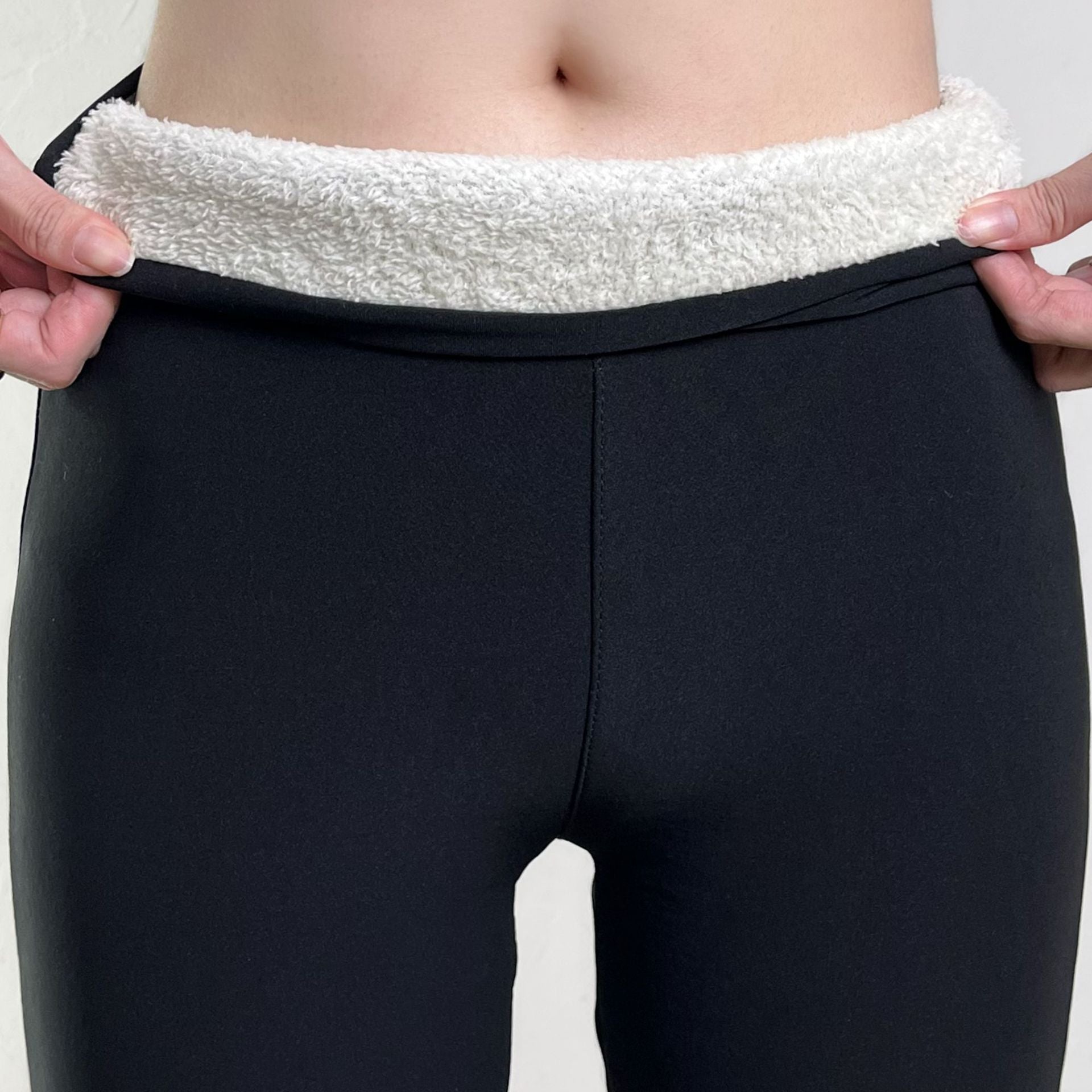 GR | Liebliche Fleece Hohe Taille Wollleggings