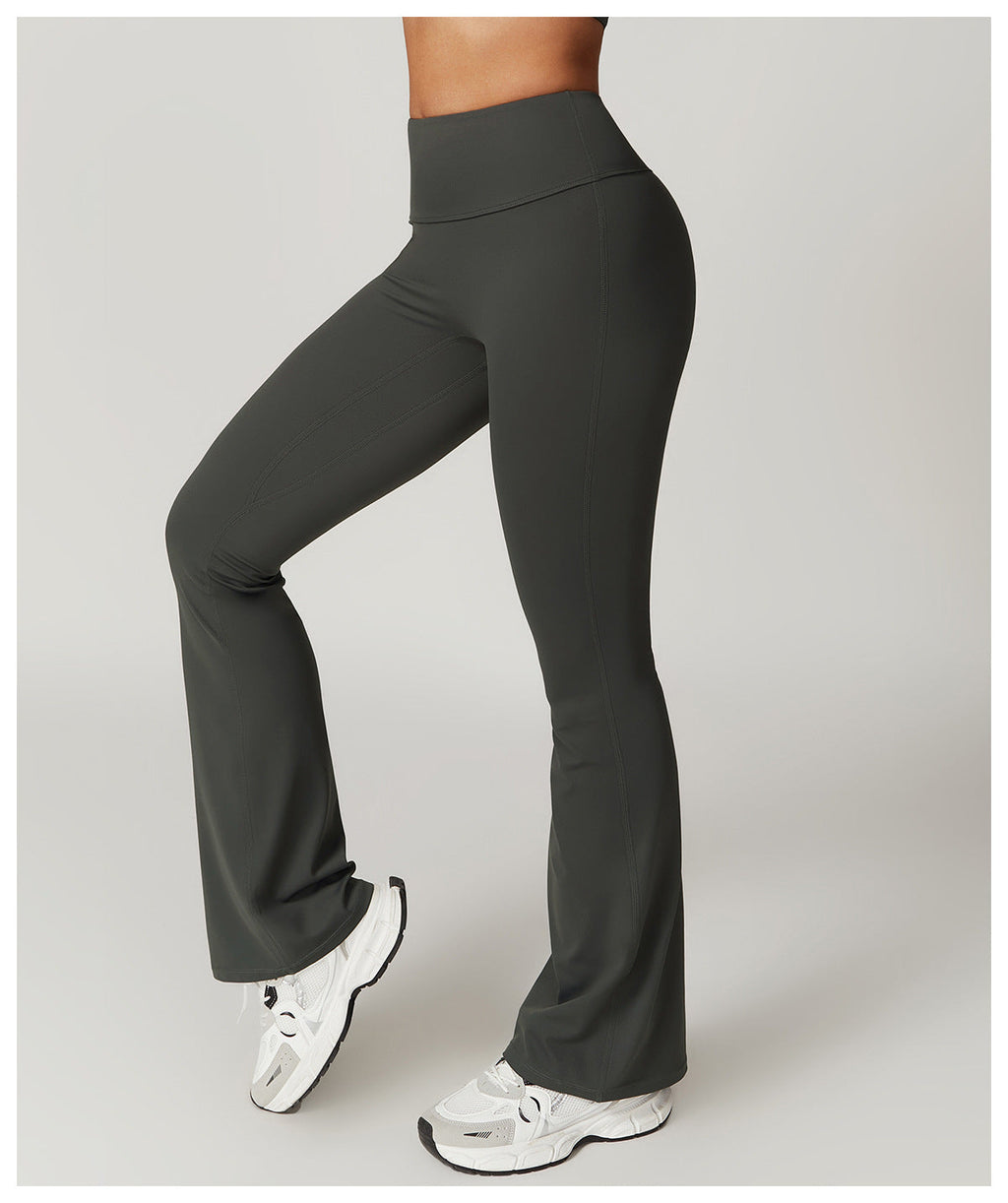 GR | Stylish Fitness High Waist Flare Yoga Pants