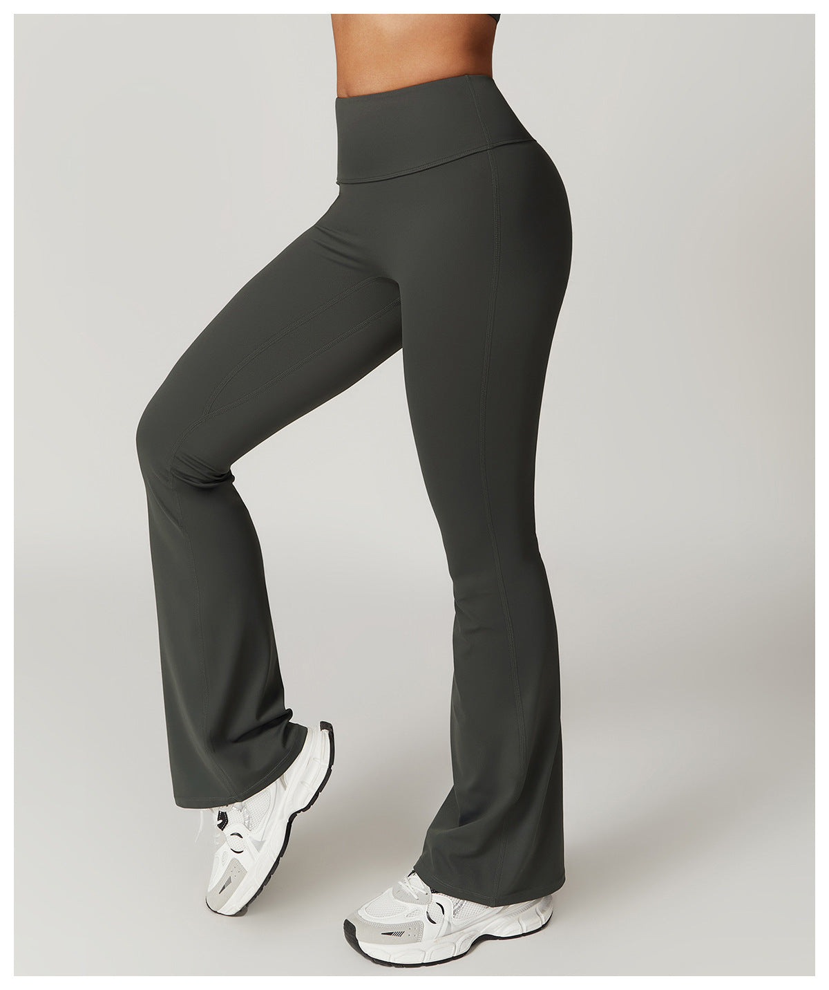GR | Stylish Fitness High Waist Flare Yoga Pants