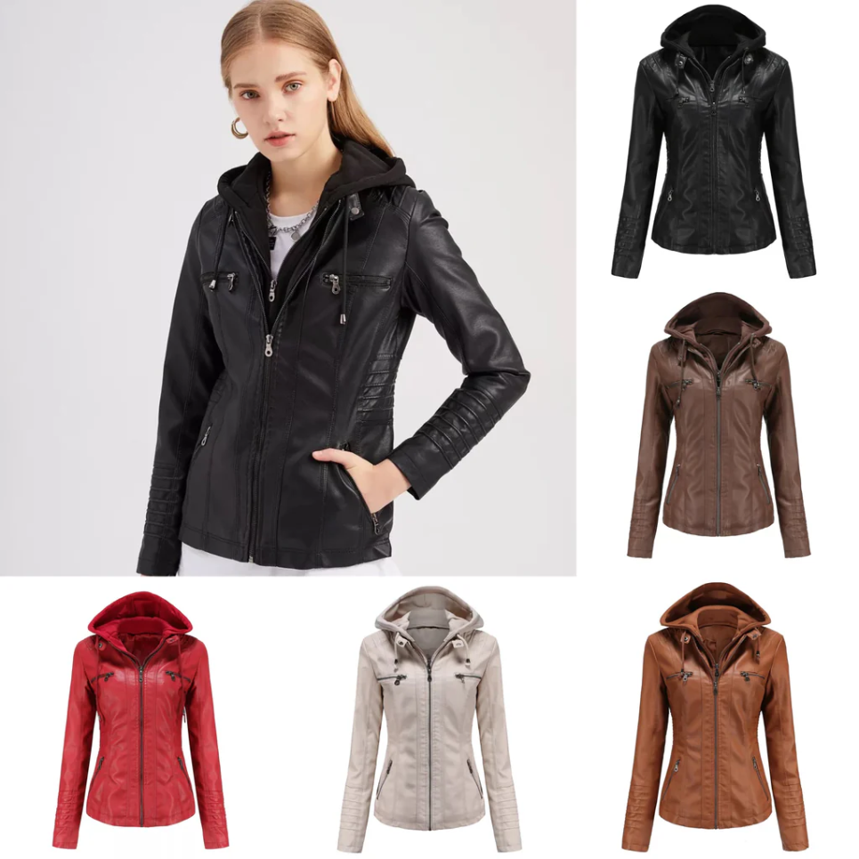 GR | Women's Jacket Stylish Design, Comfortable Fit With Pockets and Hood