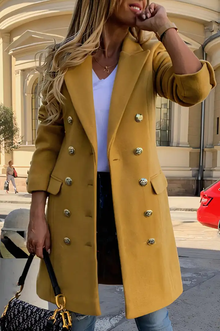 GR | Elegant women's wool coat