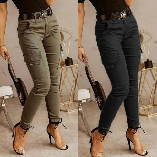 GR | Trendy Cargo-Jeans für Damen – Modern und Bequem