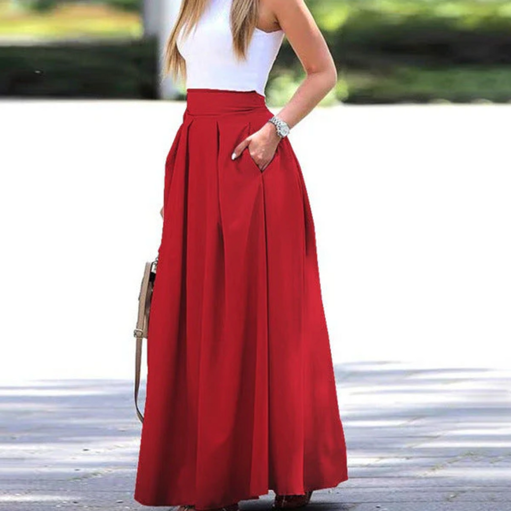 GR | Elegante, Plissierte und Lockere Rock